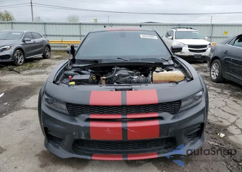2021 Dodge Charger Scat Pack из США, поврежденный, VIN 2C3CDXGJXMH503873